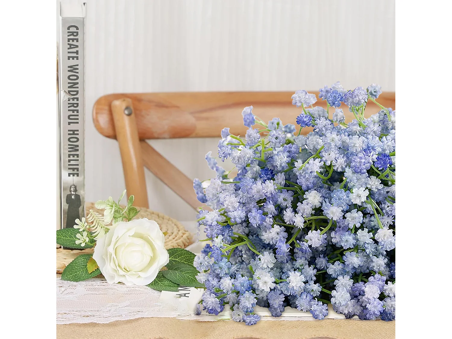 Plante artificielle gypsophile H 54 cm