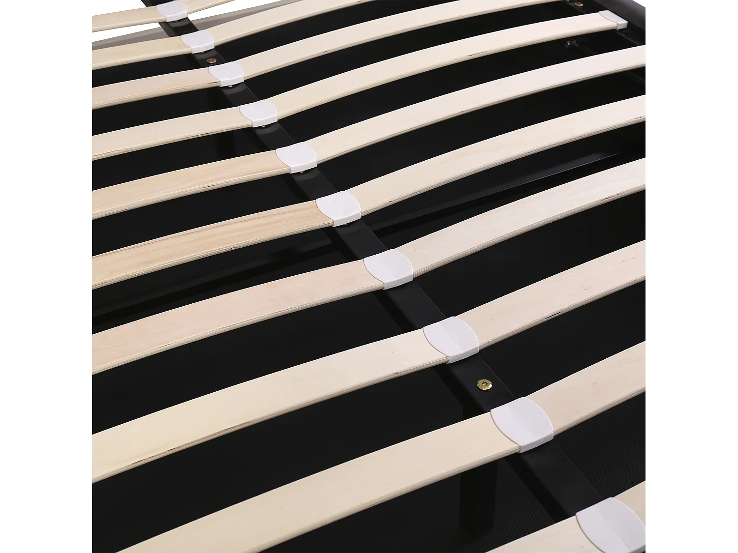 Lit Coffre 203x144.5x106 cm avec table de chevet réglable en hauteur et compartiments de rangement en gris pour adultes et adolescents