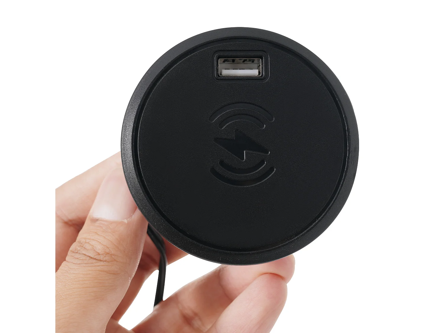 Lit Coffre 206x165x100.5 cm avec USB espace de rangement matelas gris pour enfants et adultes et adolescents