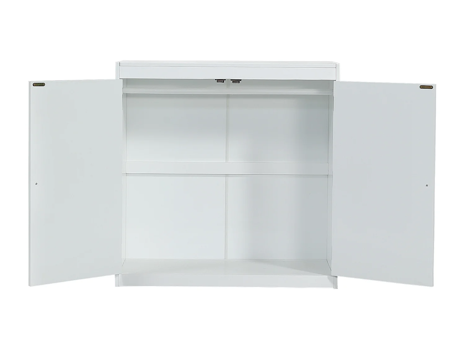 Lit superposé 204x95x209 cm avec échelle et armoire et rangement et rambarde antichute en blanc pour enfants et adolescents