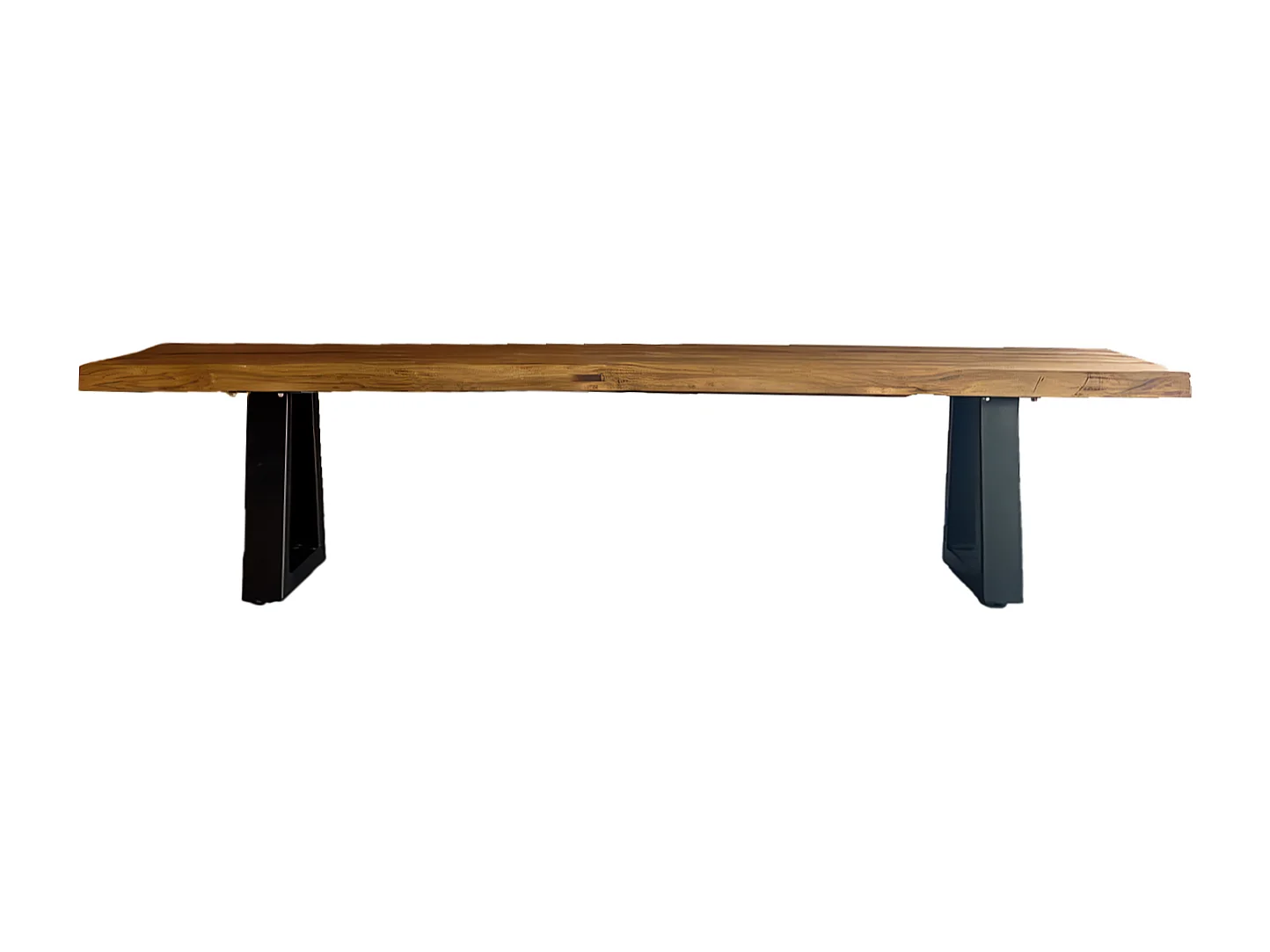 Le Banc Avec Pieds en Fer - Naturel - 220