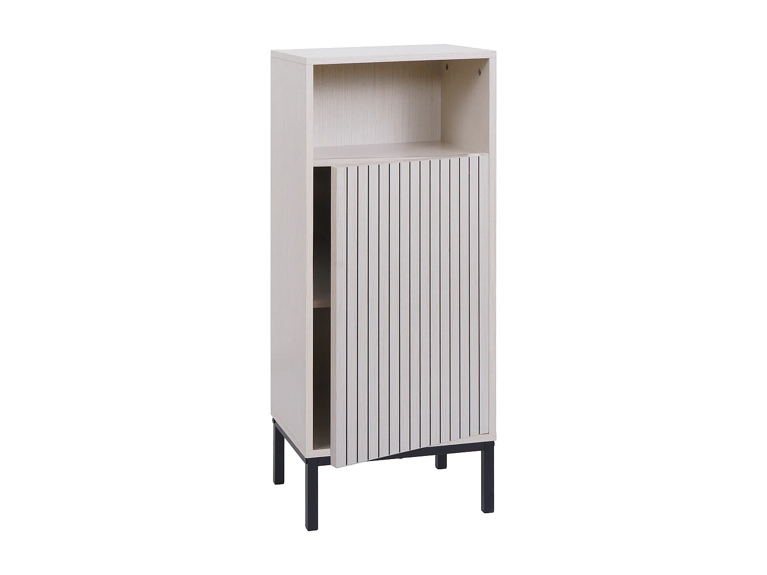 Commode MCW-O42,  aspect bois beige