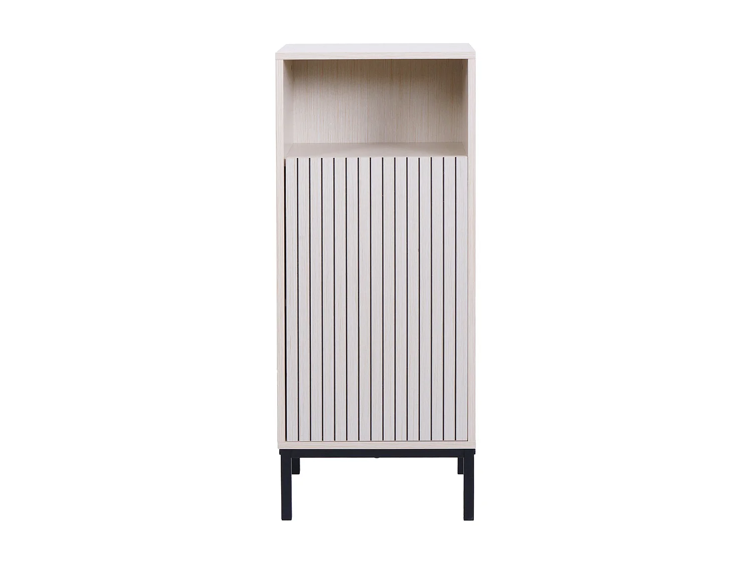 Commode MCW-O42,  aspect bois beige