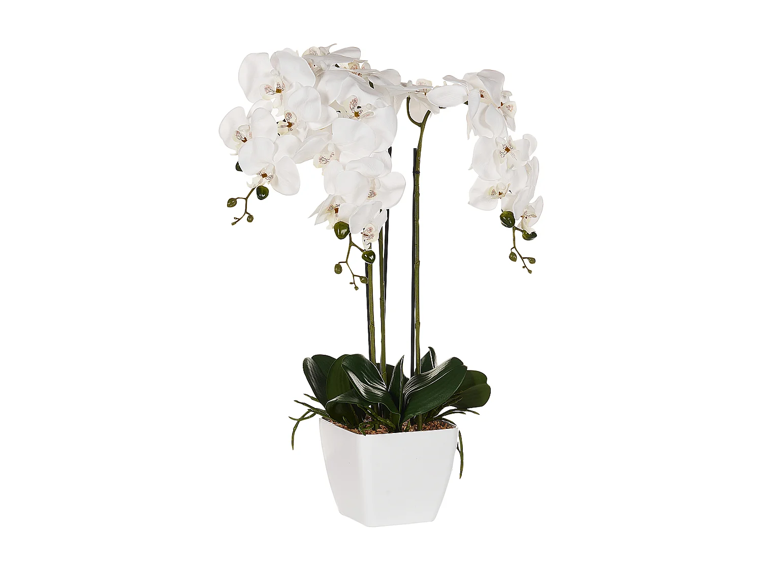 Plante artificielle ORCHID 59 cm Blanc