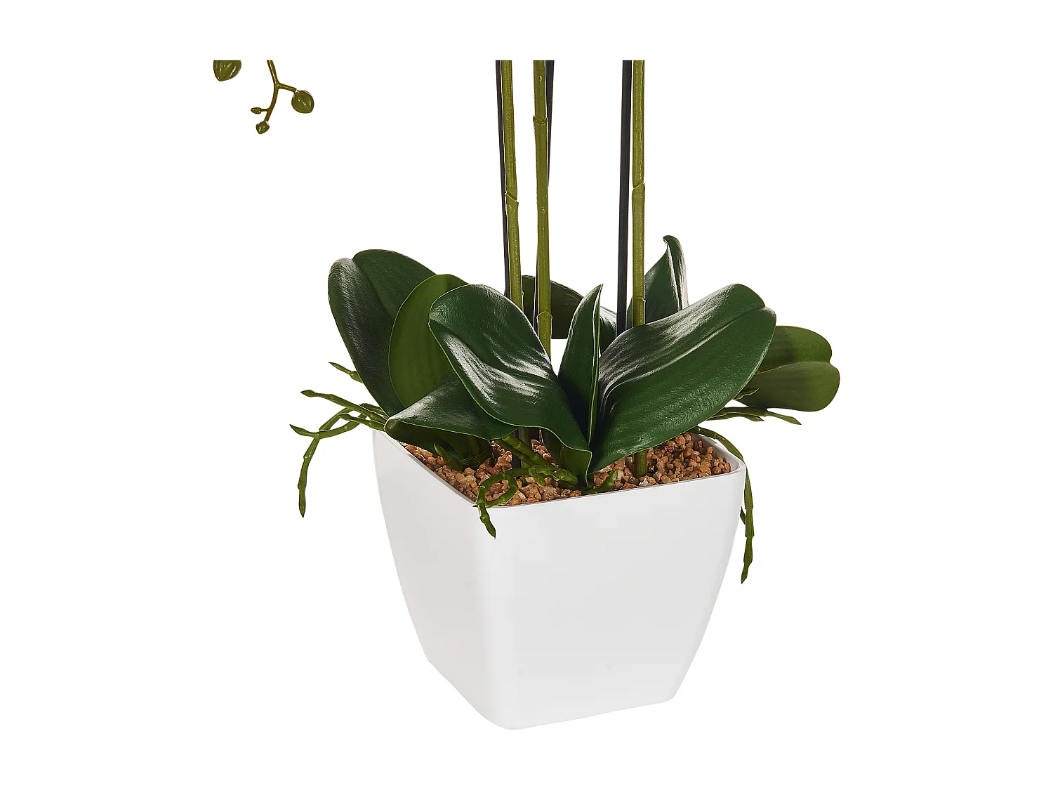 Plante artificielle ORCHID 59 cm Blanc