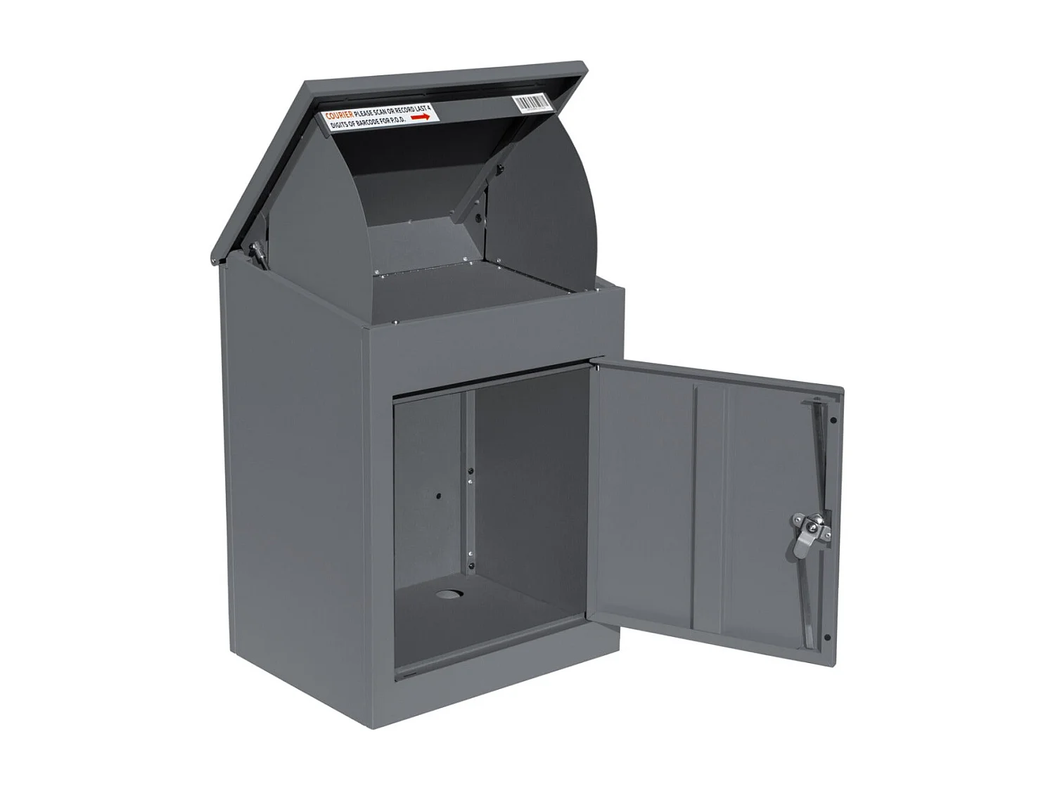 Anti-Diebstahl Paketkasten - Grau