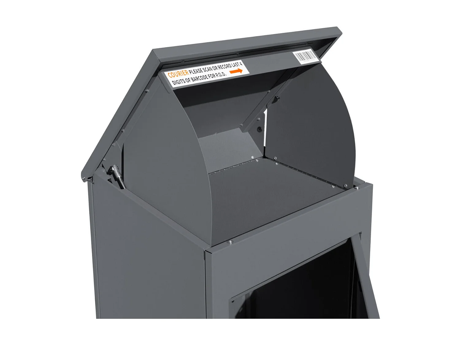 Anti-Diebstahl Paketkasten - Grau