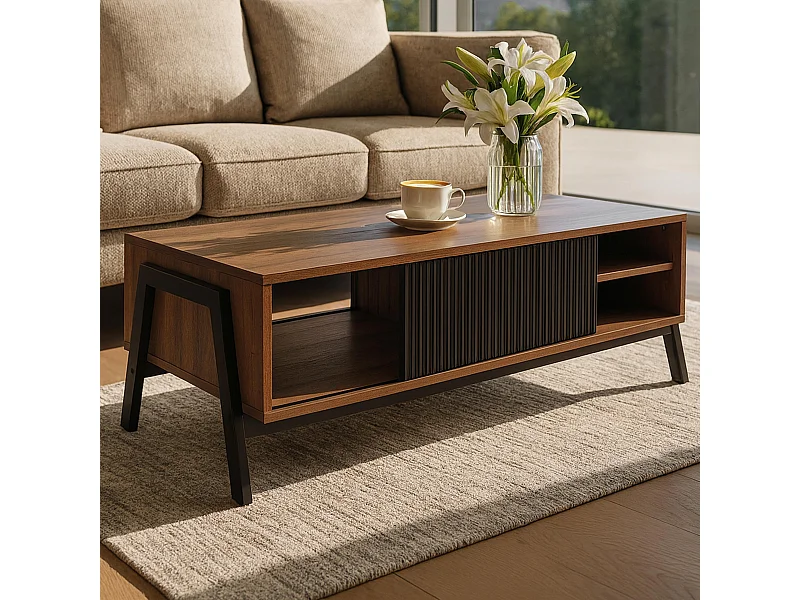 Couchtisch MCW-O40, Natur