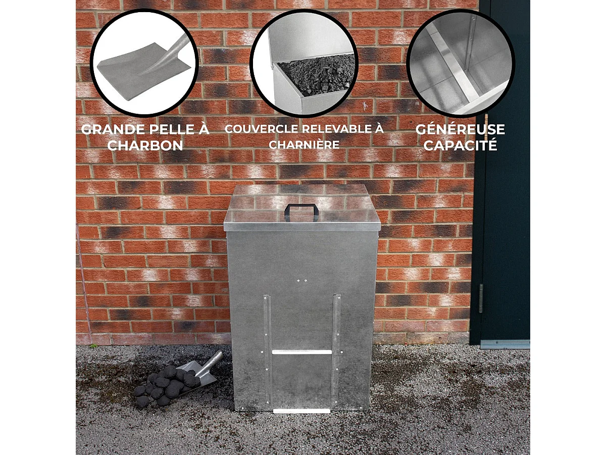 Conteneur à Charbon - 300L