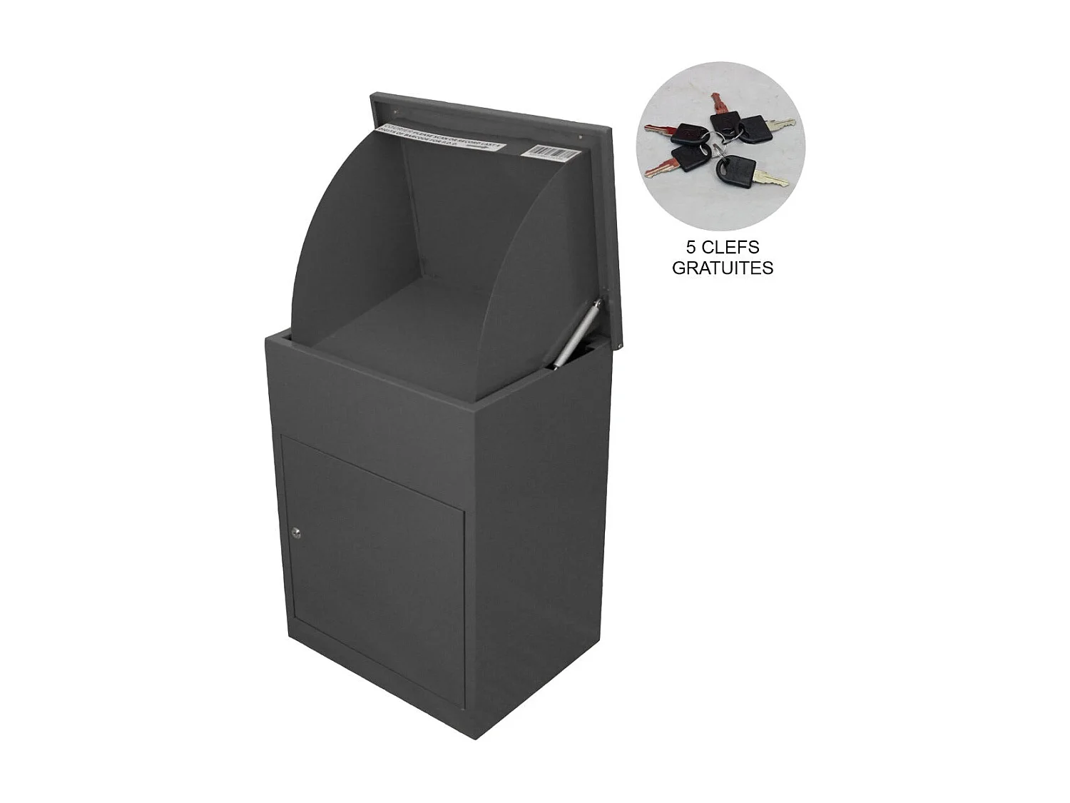 Boîte à Parcels Grise