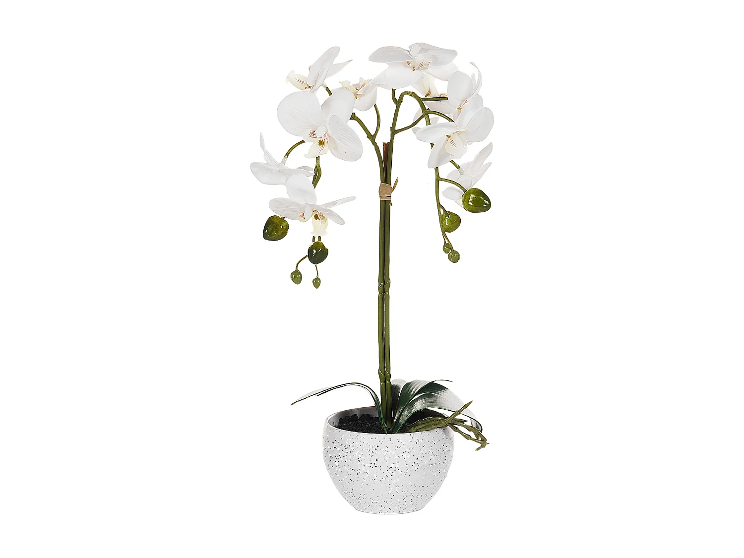 Kunstpflanze im Blumentopf 42 cm ORCHID