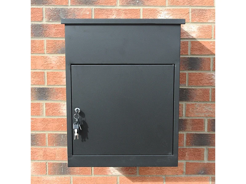 Monstershop Paketkasten Schwarz