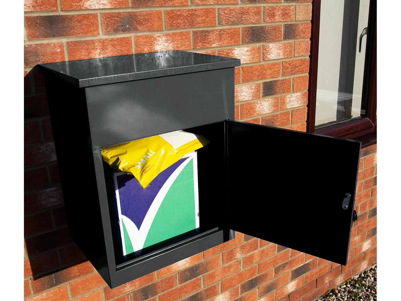 Boîte à Parcels Noire