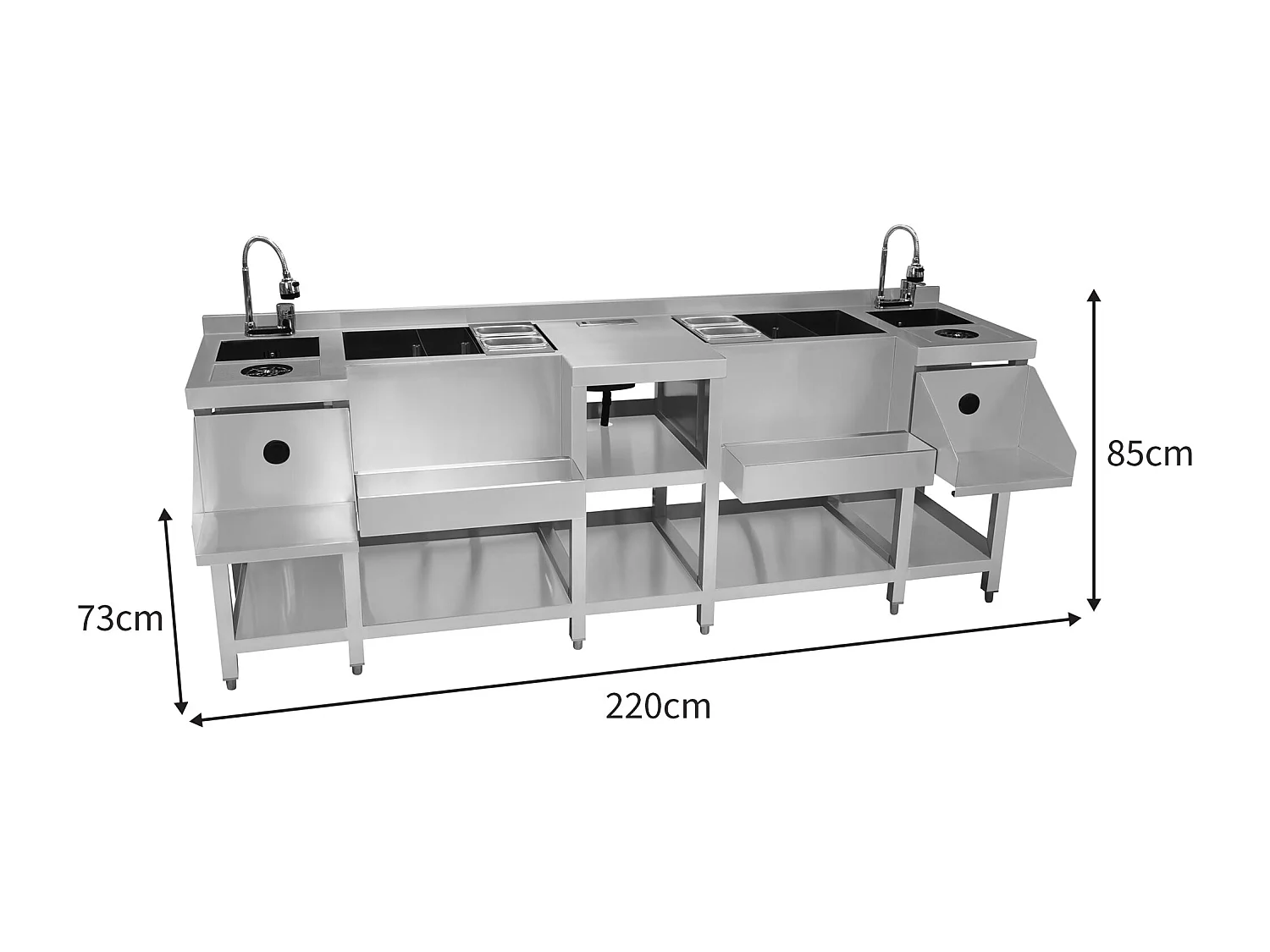Kompaktowa stacja do koktajli Twin