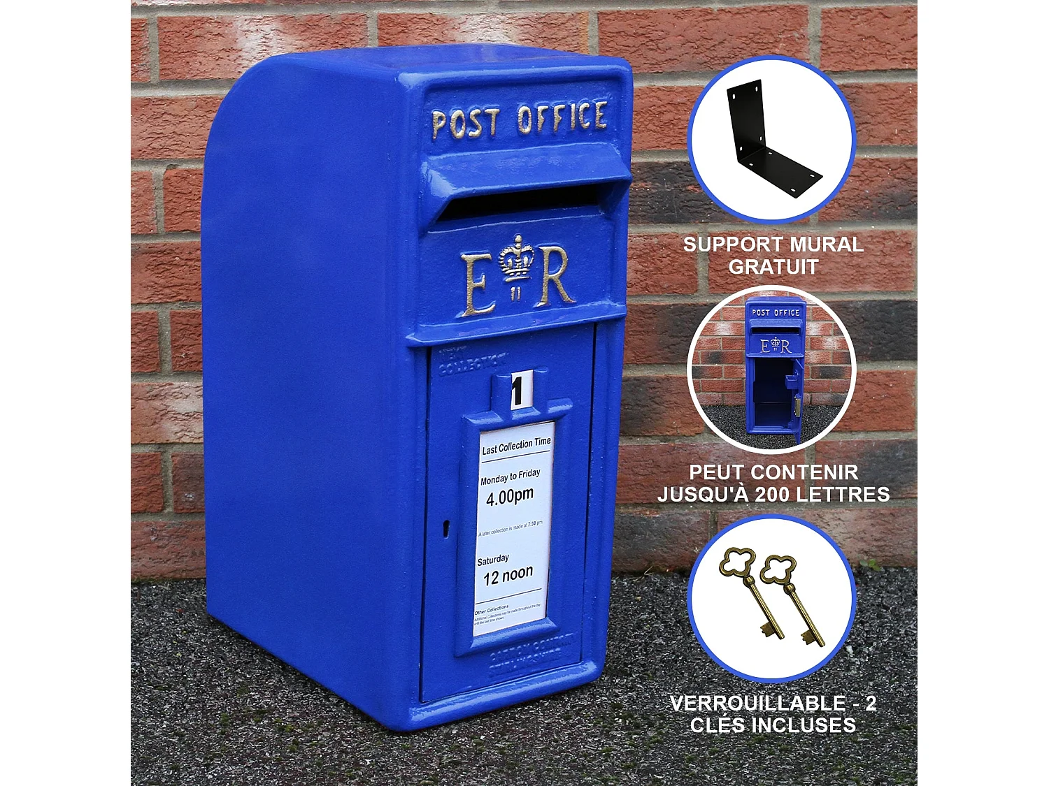 Boîte aux Lettres Bleue