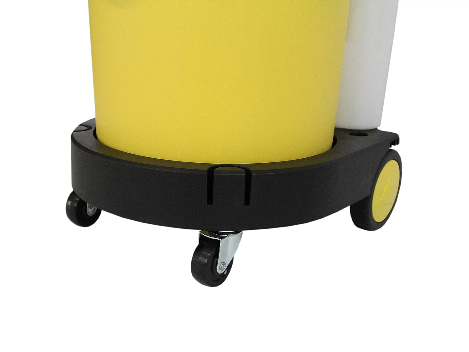 Aspirateur 2 en 1 HEPA 20L Jaune - 4,3m Câble Rembobinage Sèche/Humide