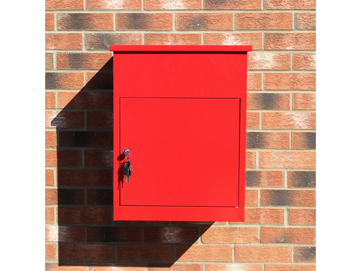 Boîte à Parcels Rouge