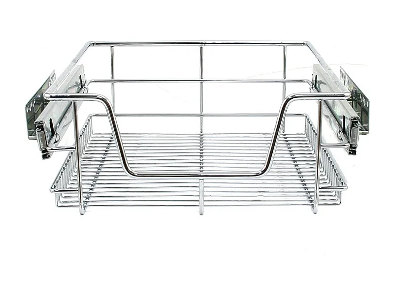 Cestelli Estraibili da Cucina in Acciaio - Mobile da 40cm - 5 Cesti