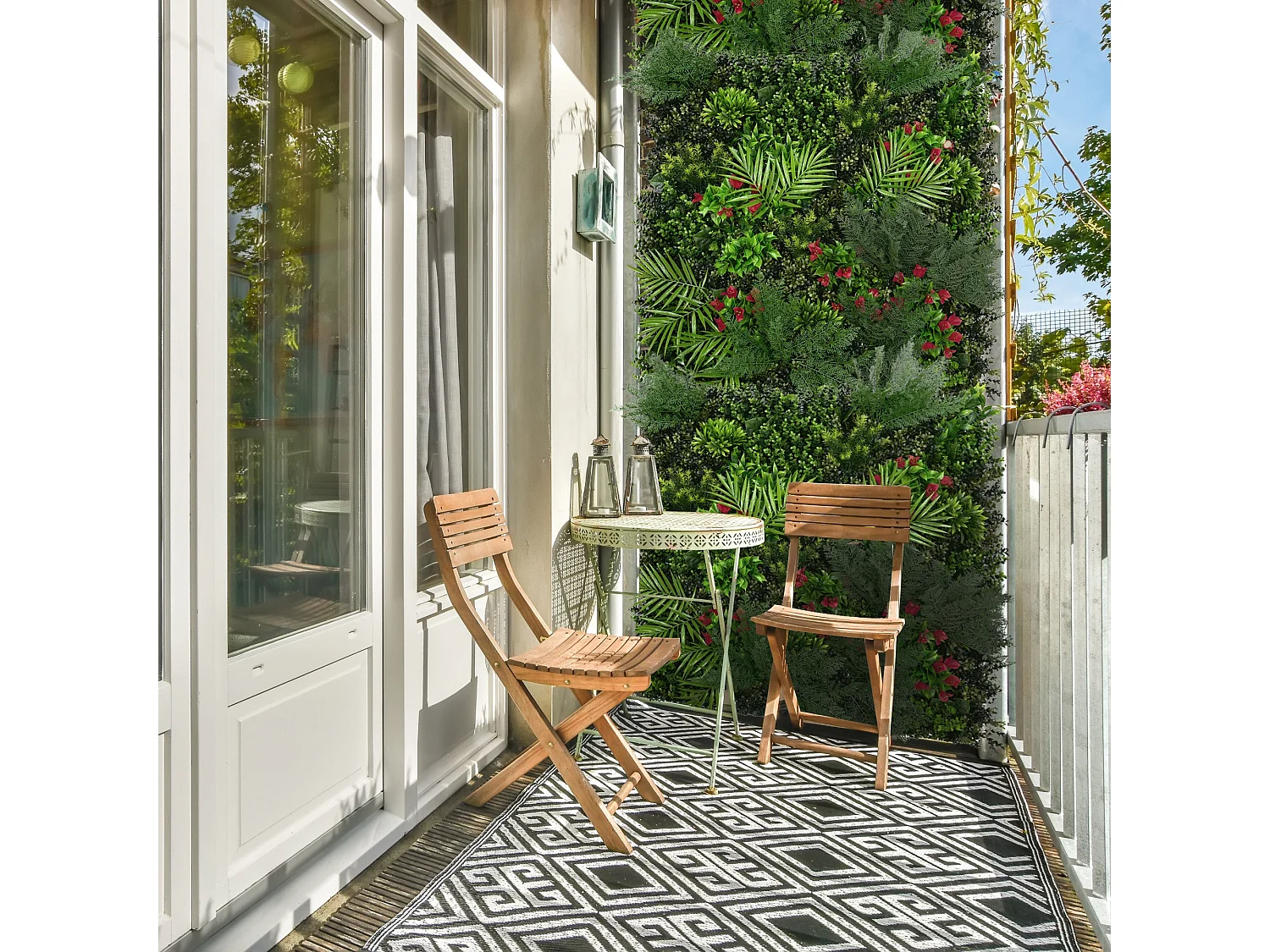 Alina Artificial Wall Tile x 2 - 50cm x 150cm