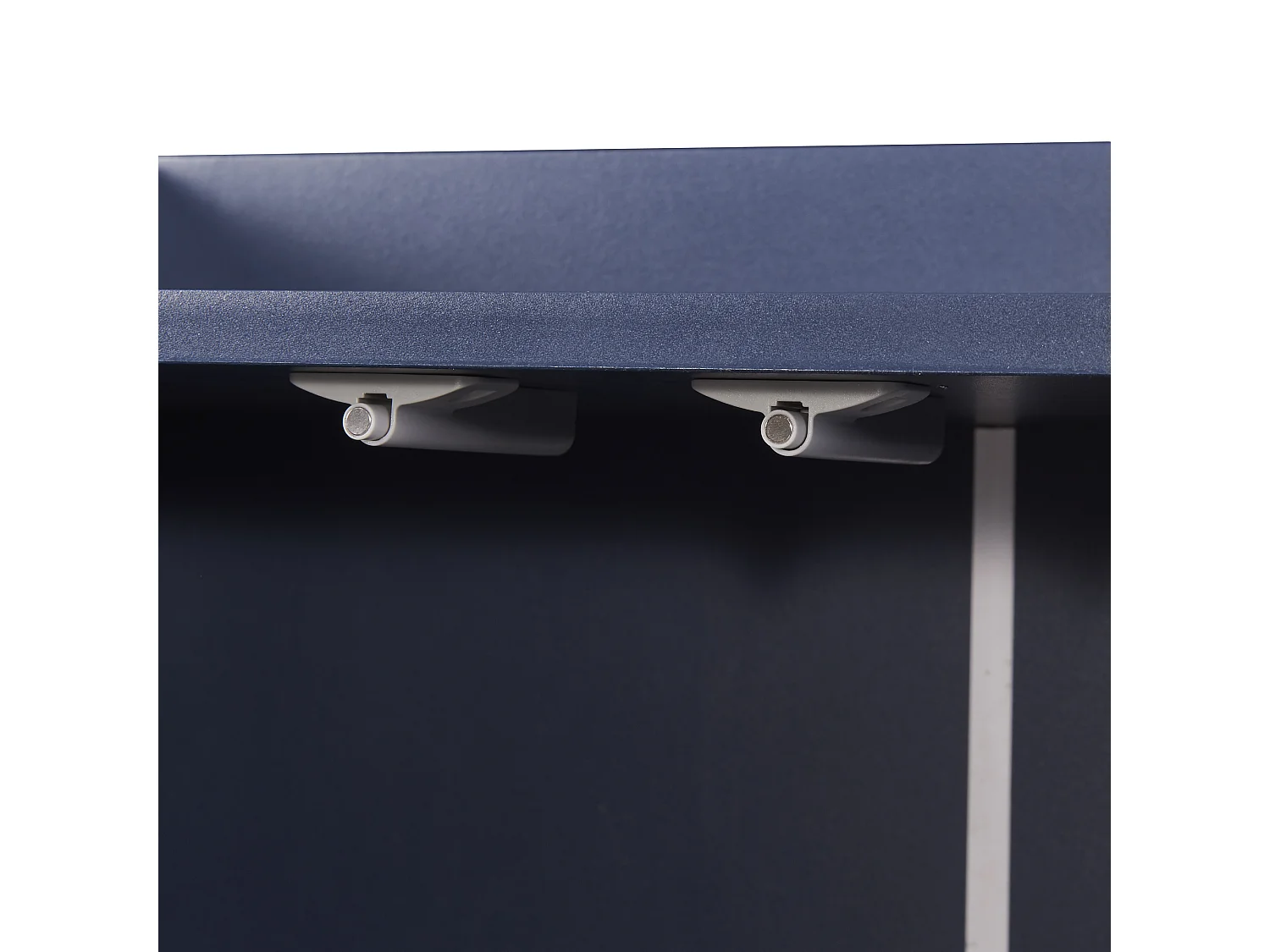 Dressoir 120x30x80 cm met twee verstelbare planken, spaanplaat, marineblauw, voor woonkamer en eetkamer