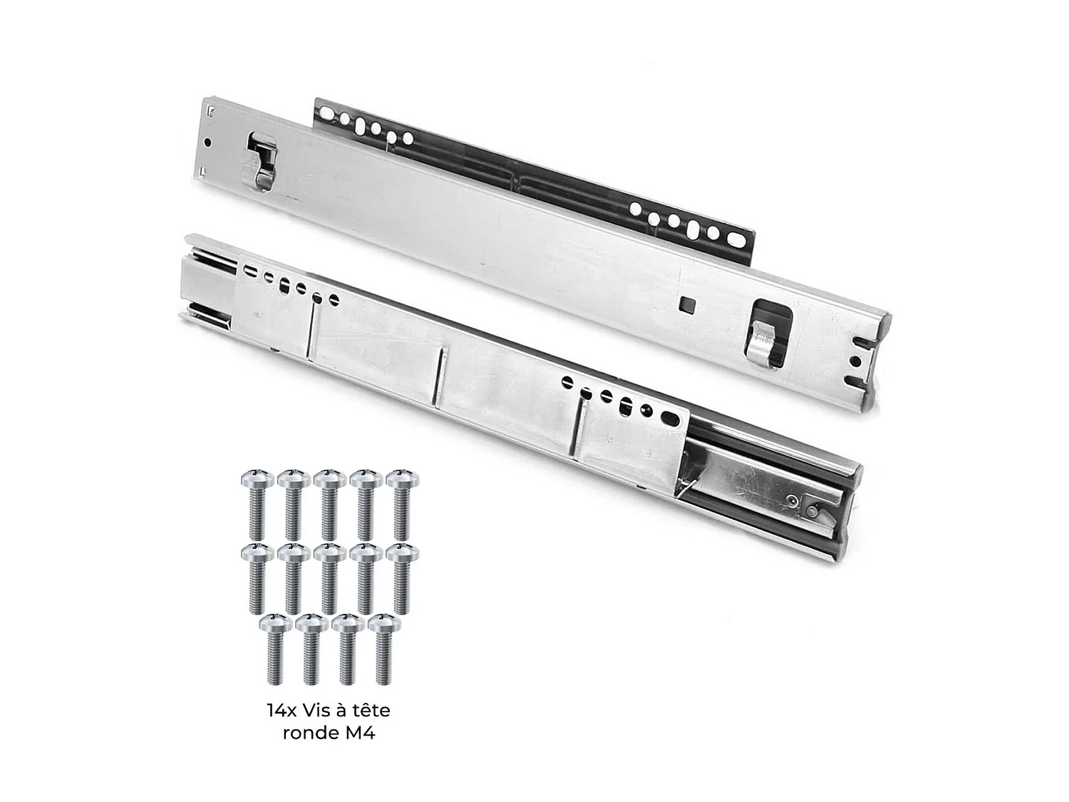 2 x KuKoo Ausziehbare Küchenschublade - Für 30cm breite Schränke