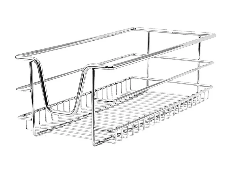 Cestelli Estraibili da Cucina in Acciaio - Mobile da 30cm - 2 Cesti