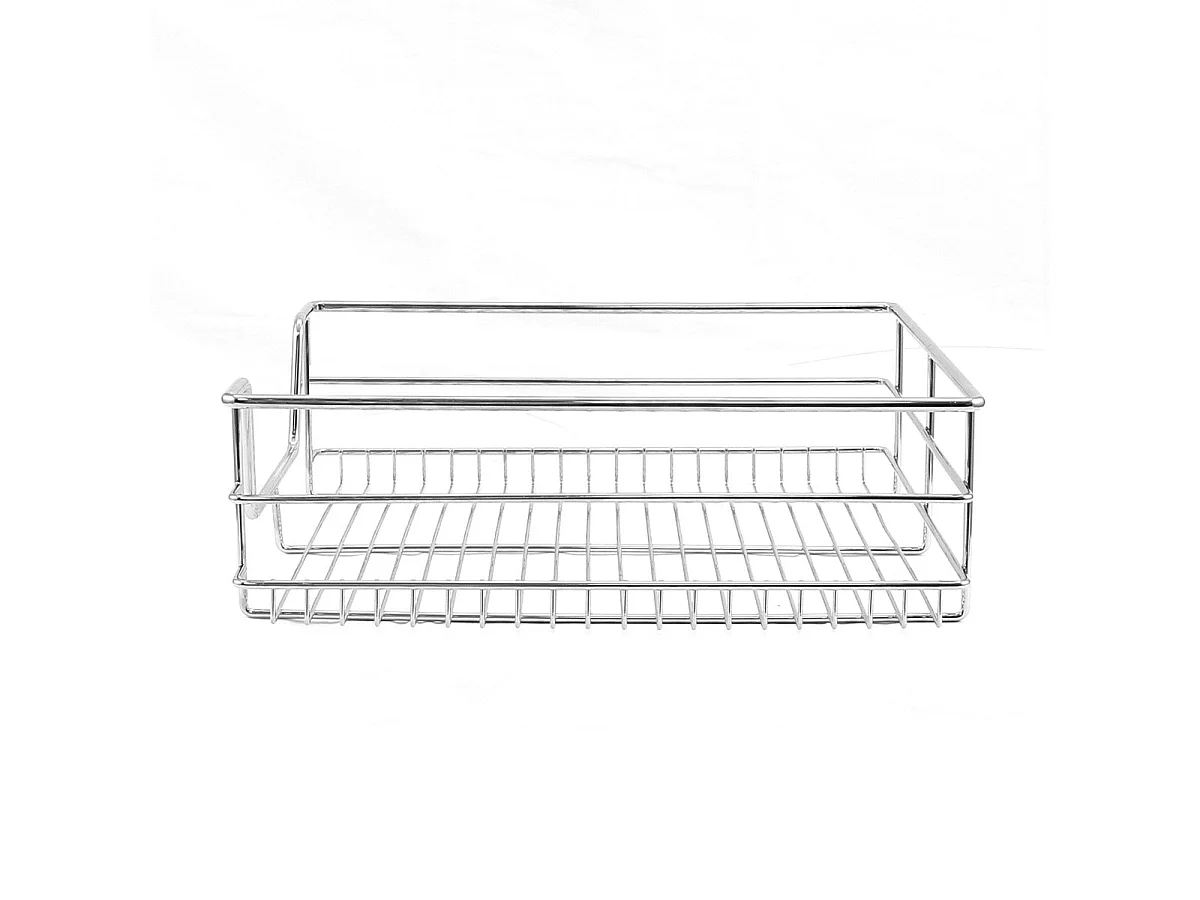 2 x KuKoo Kitchen Pull Out Storage Baskets – 500mm Wide Cabinet