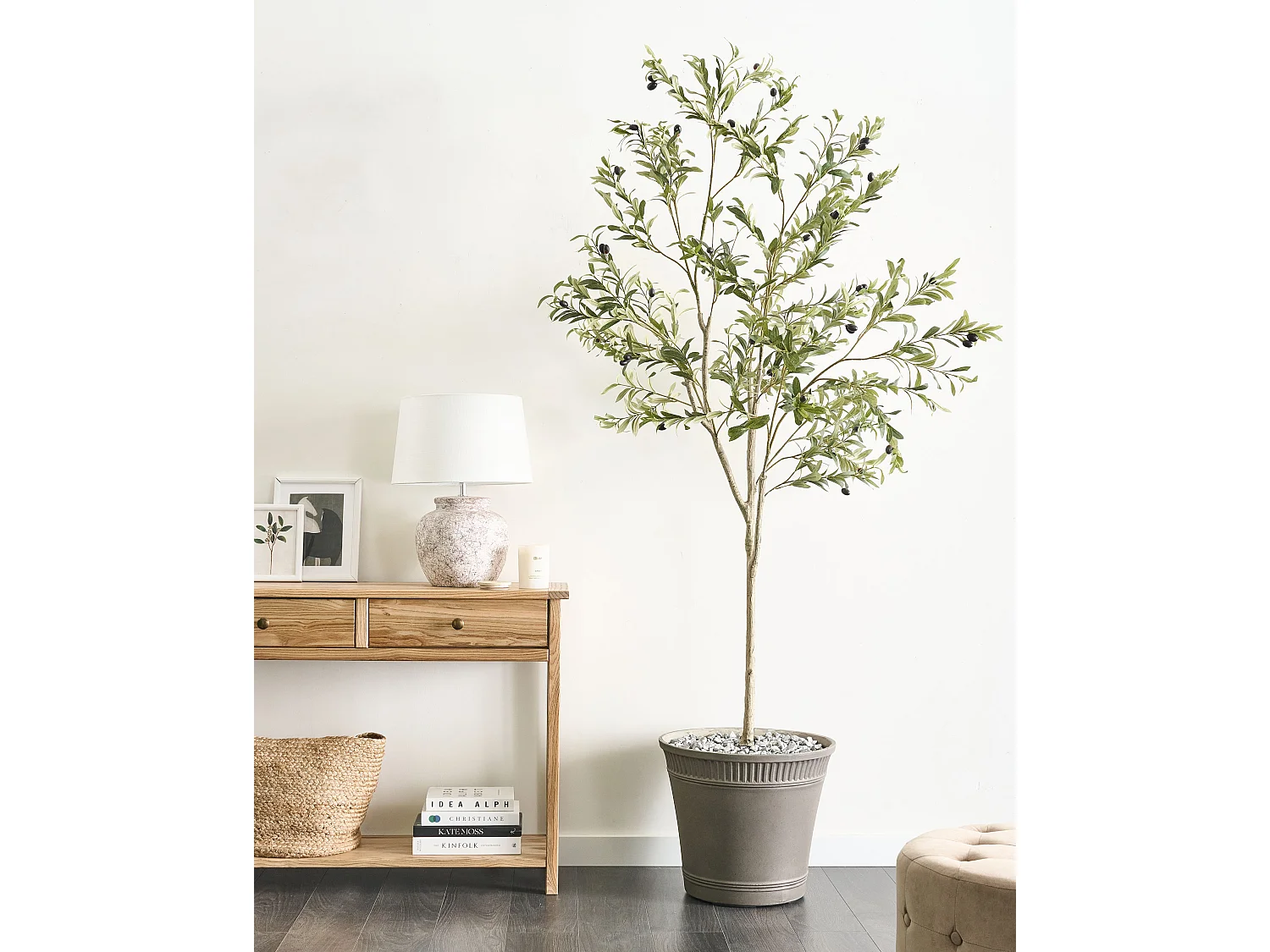 Plante artificielle en pot 178 cm OLIVE TREE