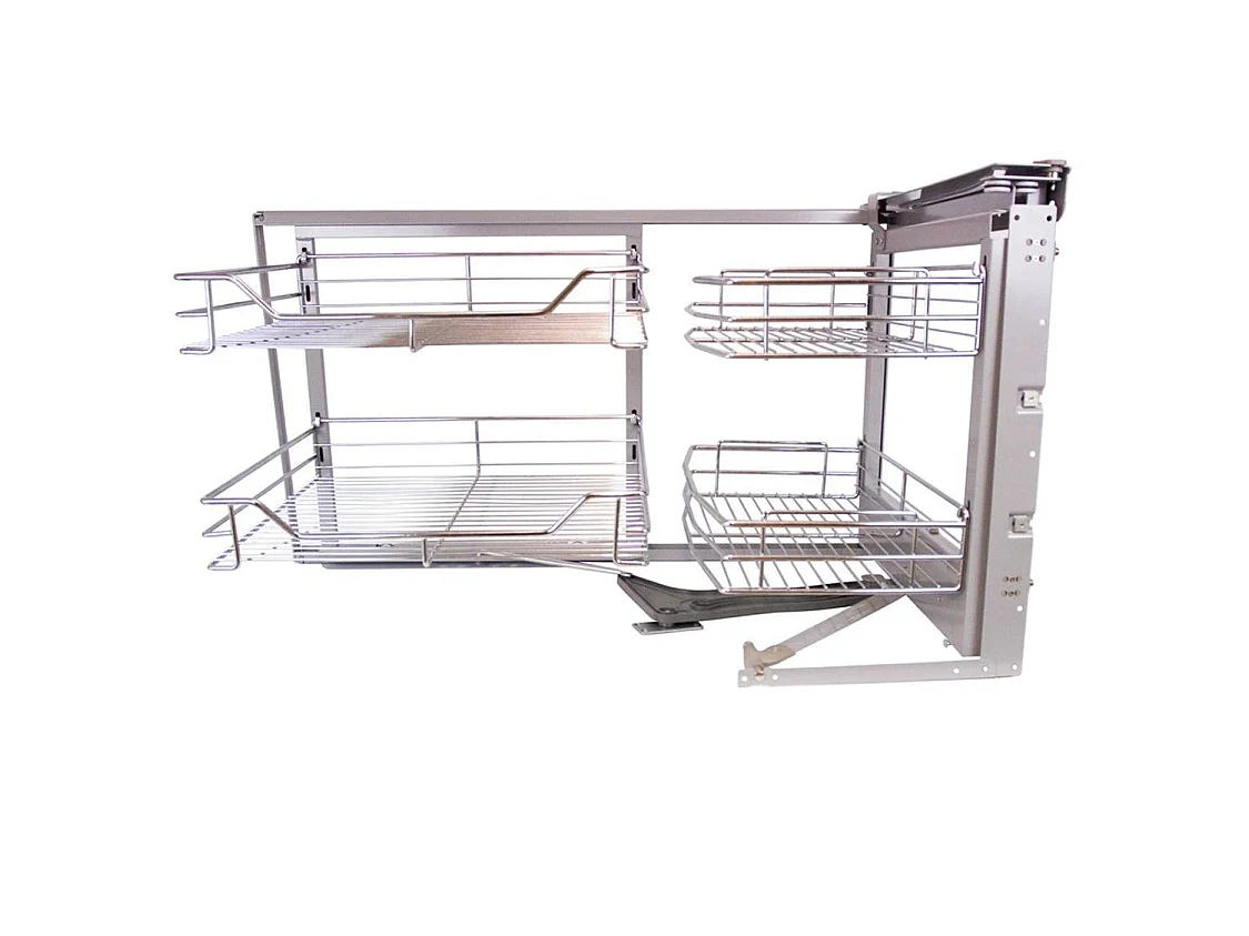 KuKoo Corner Kitchen Cupboard Pull Out Drawers - Left Hand