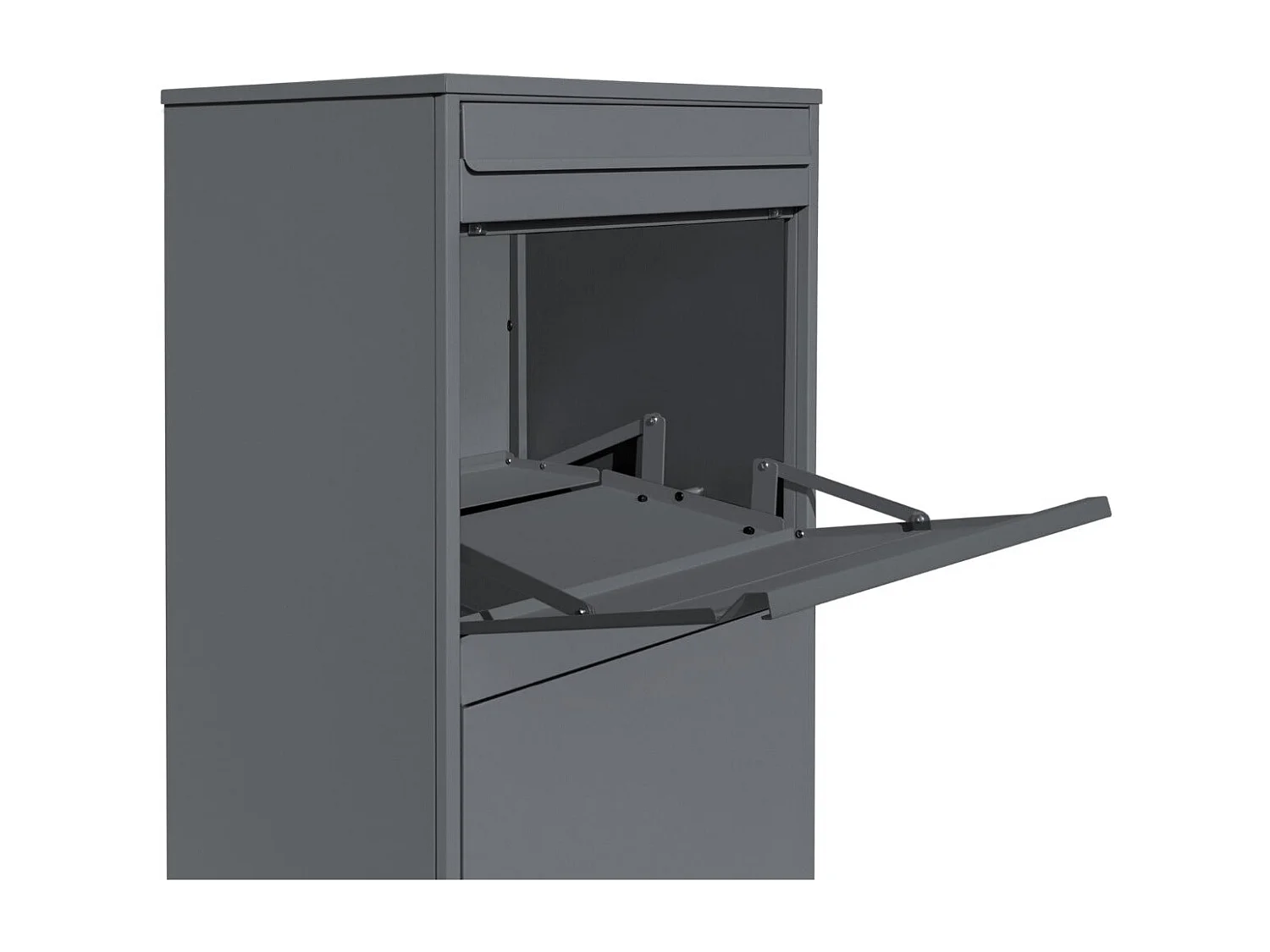 XL Anti-Diebstahl Paketkasten - Grau