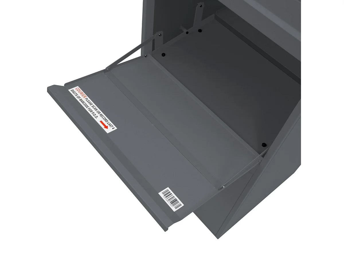 XL Anti-Diebstahl Paketkasten - Grau