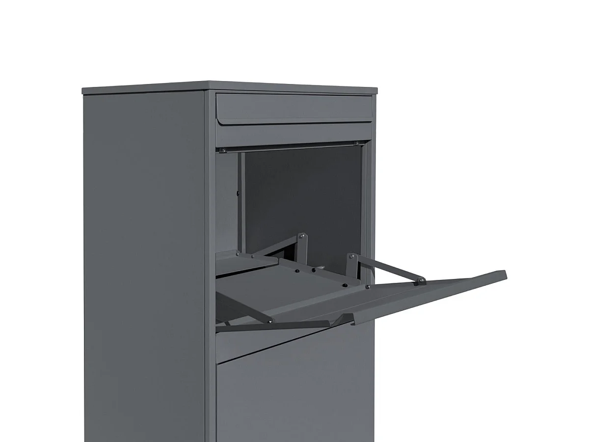 XL Anti-Diebstahl Paketkasten - Grau