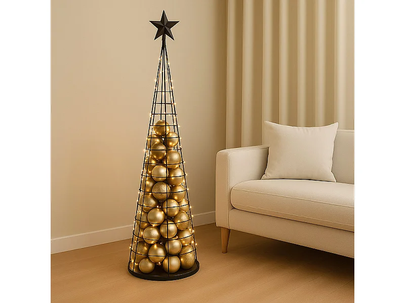 Arbre décoratif MCW-O91,  noir