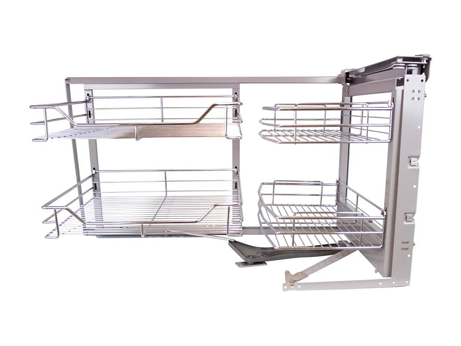 Szuflady wysuwane do szafki kuchennej KuKoo Corner - po prawej stronie