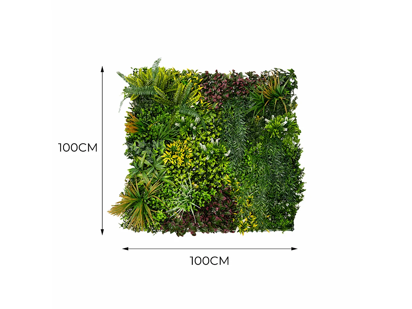 Cassia Artificial Wall Tile x 3 - 100cm x 100cm