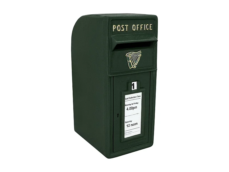Briefkasten im irischen Stil - Grün