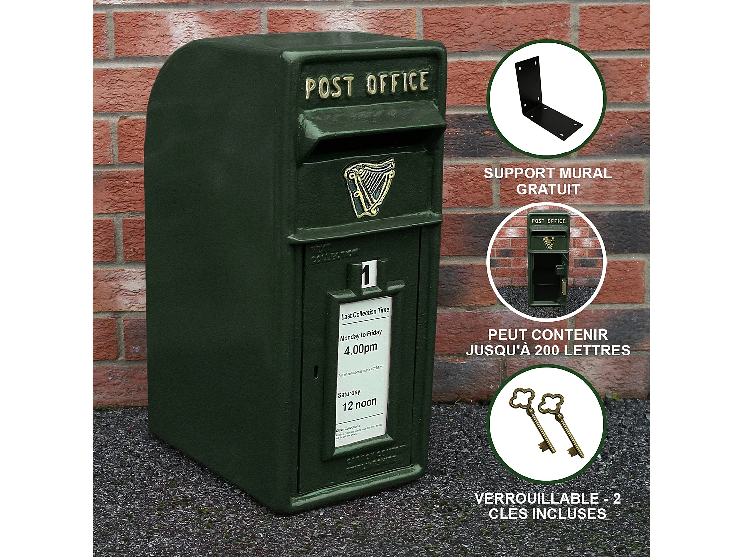 Boîte aux Lettres Verte