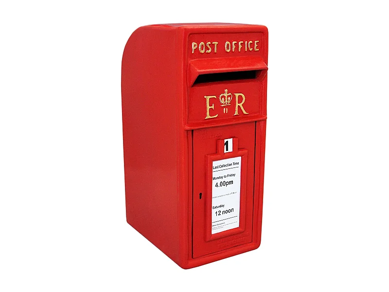 Czerwona skrzynka pocztowa Royal Mail