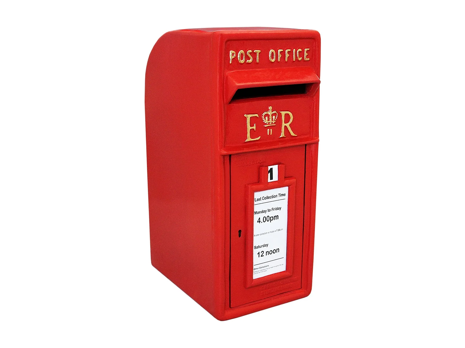 Czerwona skrzynka pocztowa Royal Mail