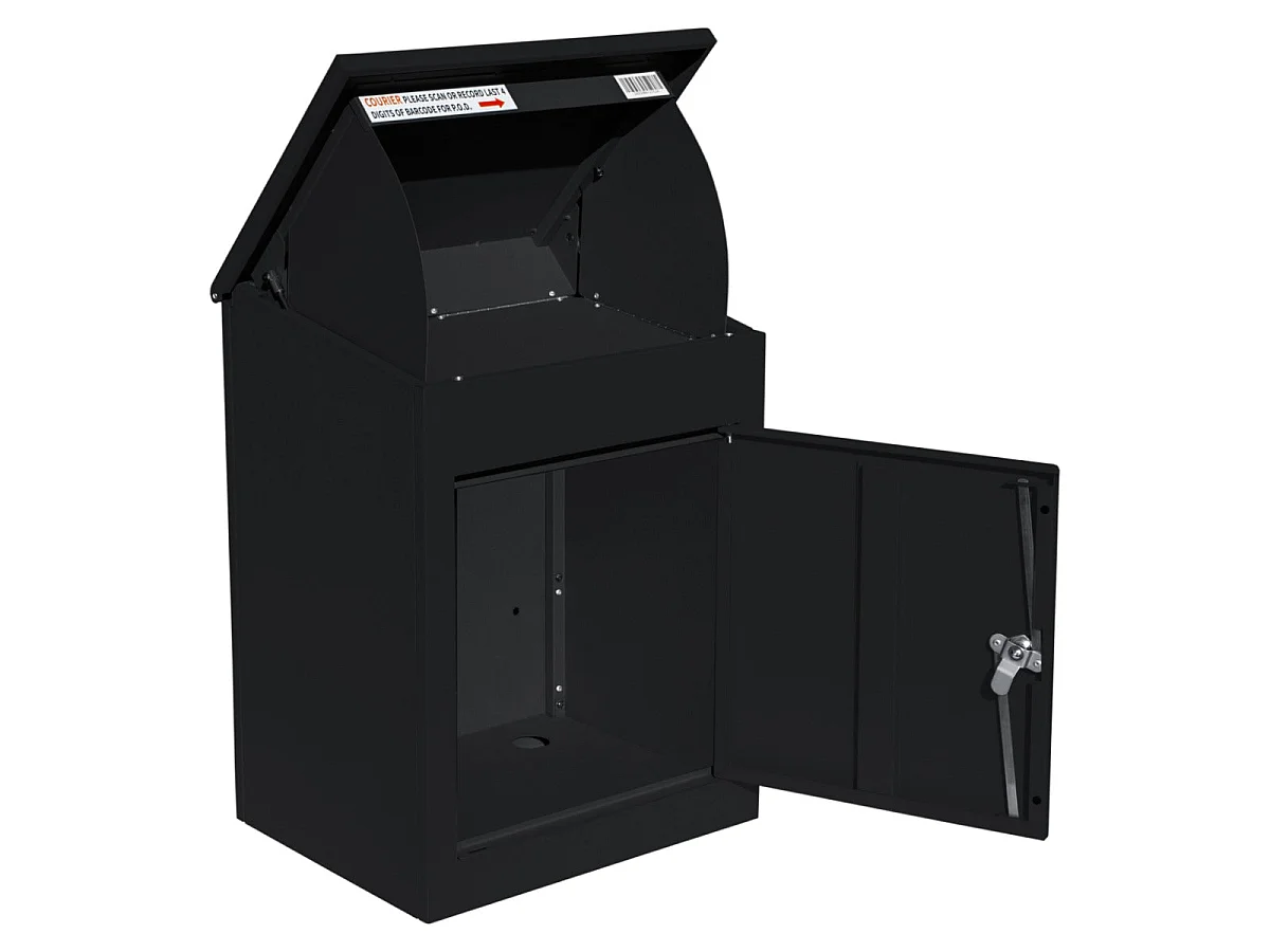 Anti-Diebstahl Paketkasten - Schwarz