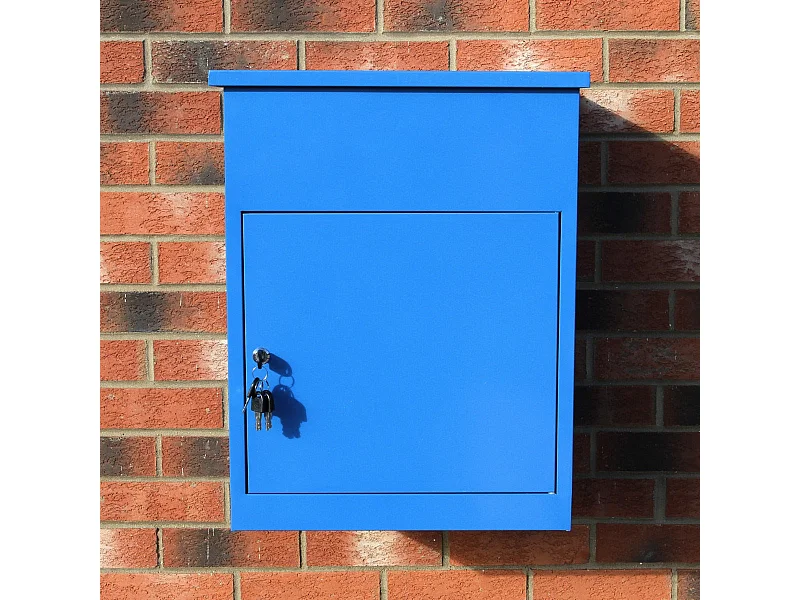 Boîte à Parcels Bleue