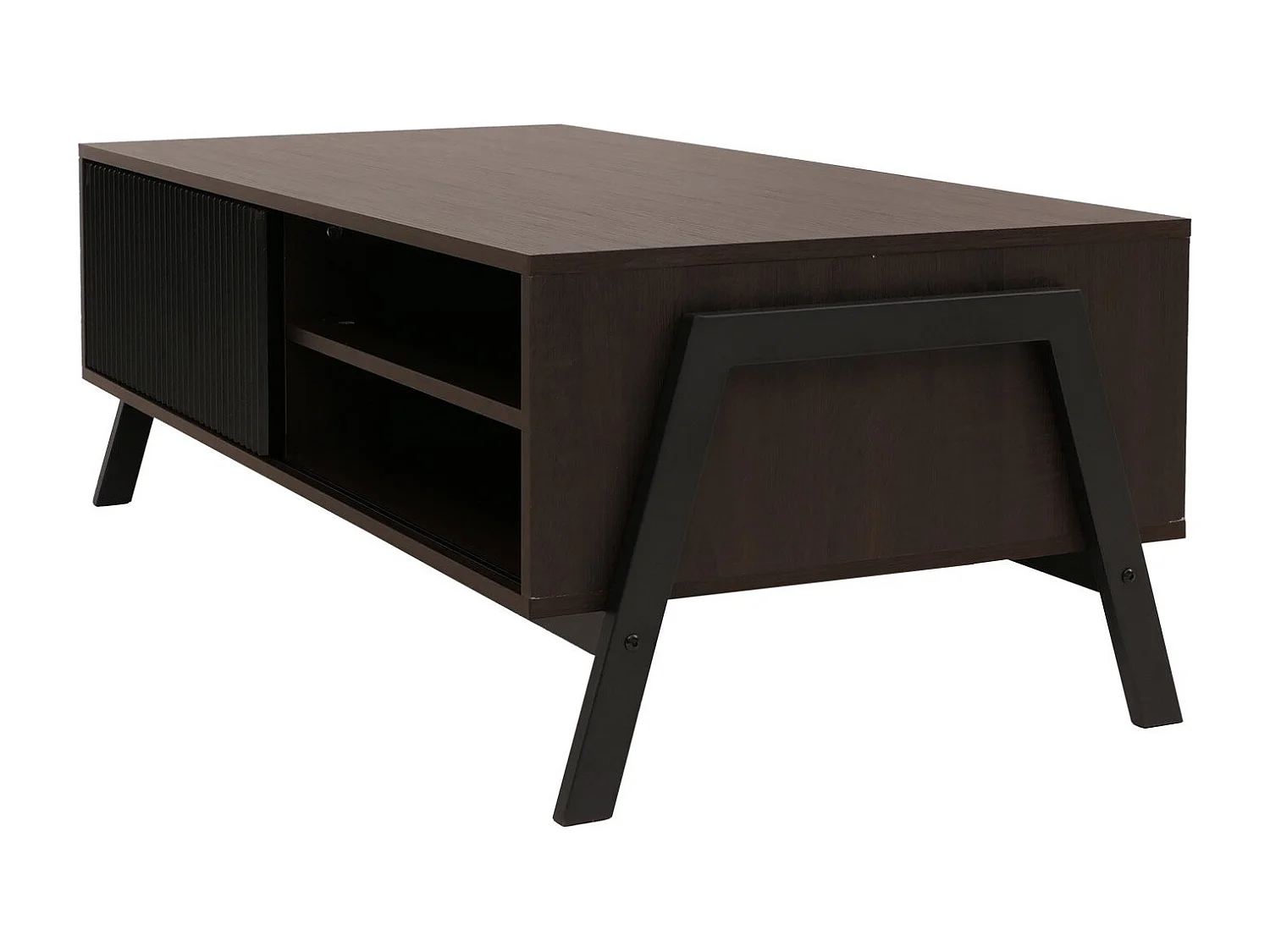 Sofabord MCW-O40,  valnødslook