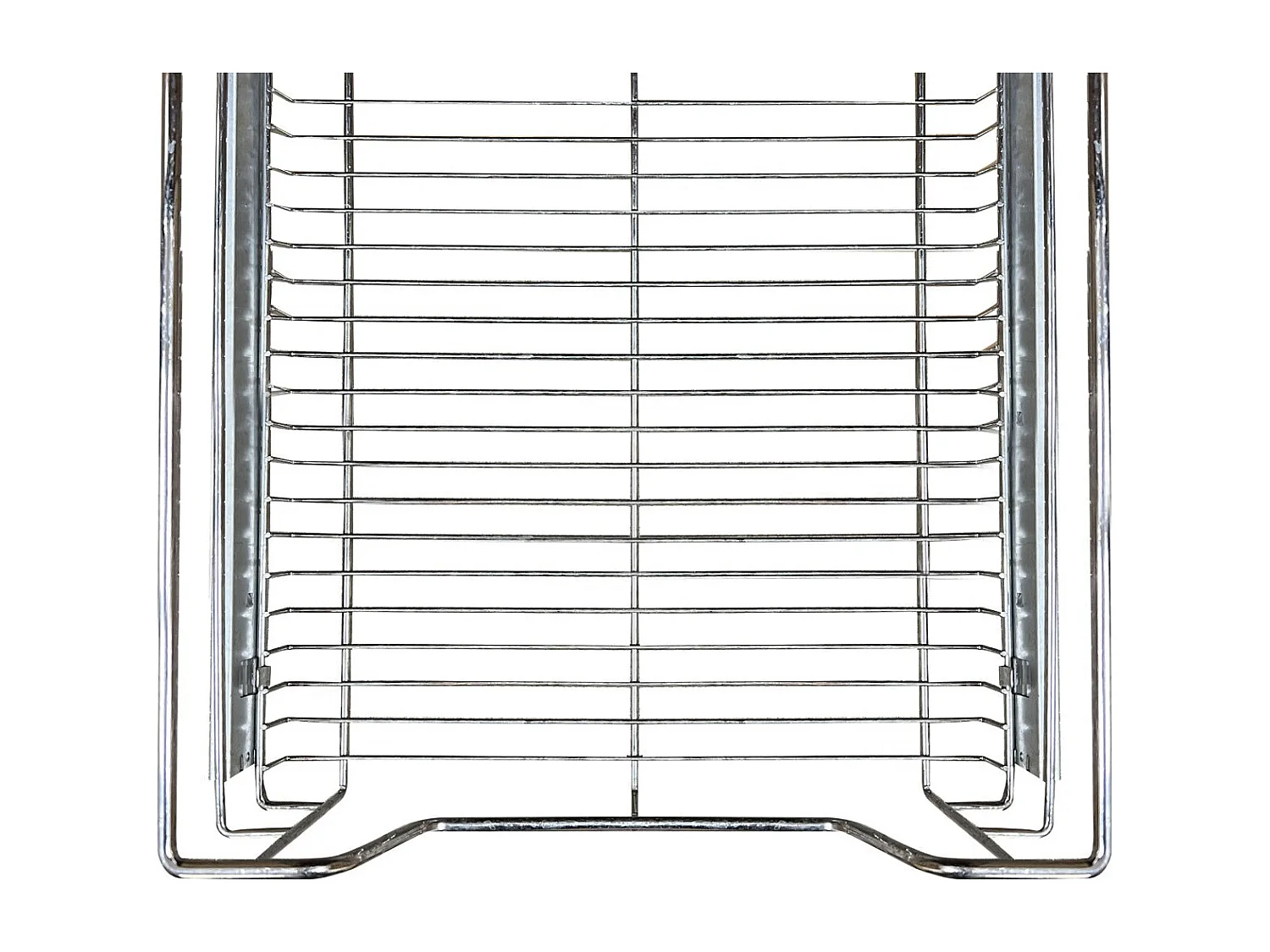 Cestelli Estraibili da Cucina in Acciaio - Mobile da 40cm - 4 Cesti