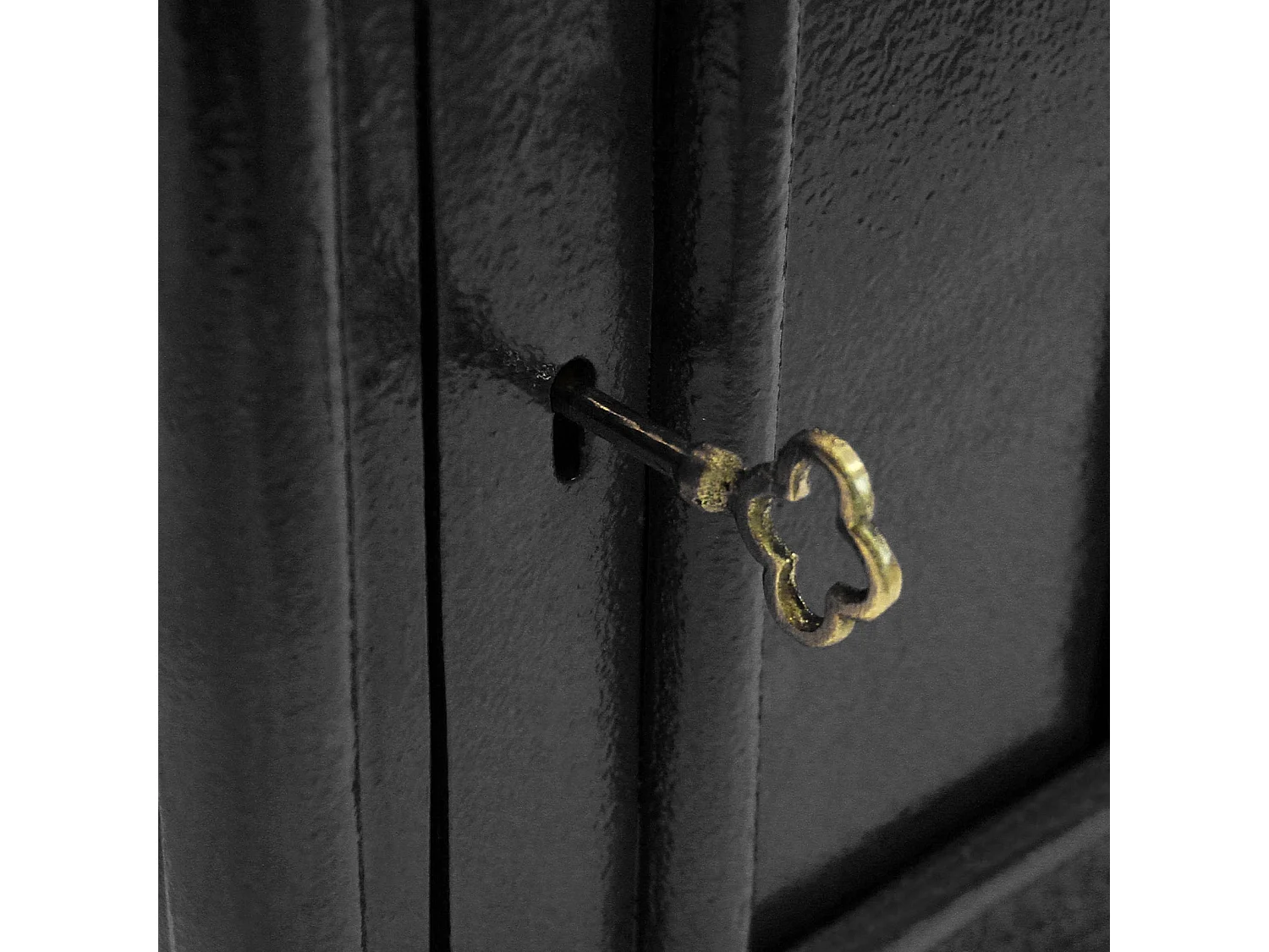 Briefkasten im englischen Stil - Schwarz