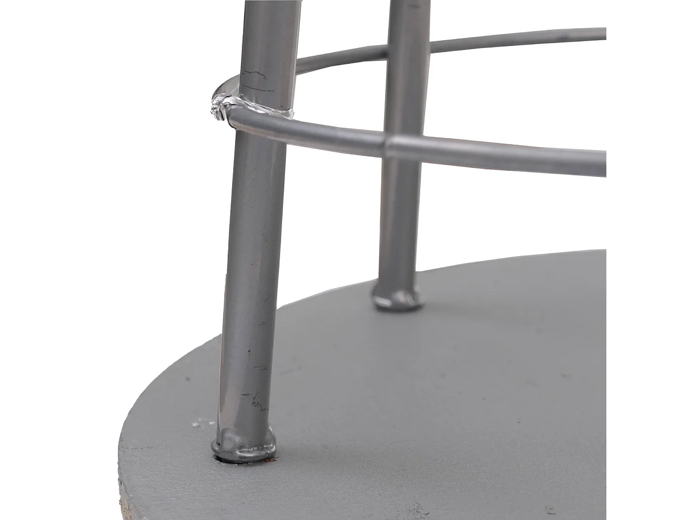 Decorative tree MCW-O91,  silver-coloured