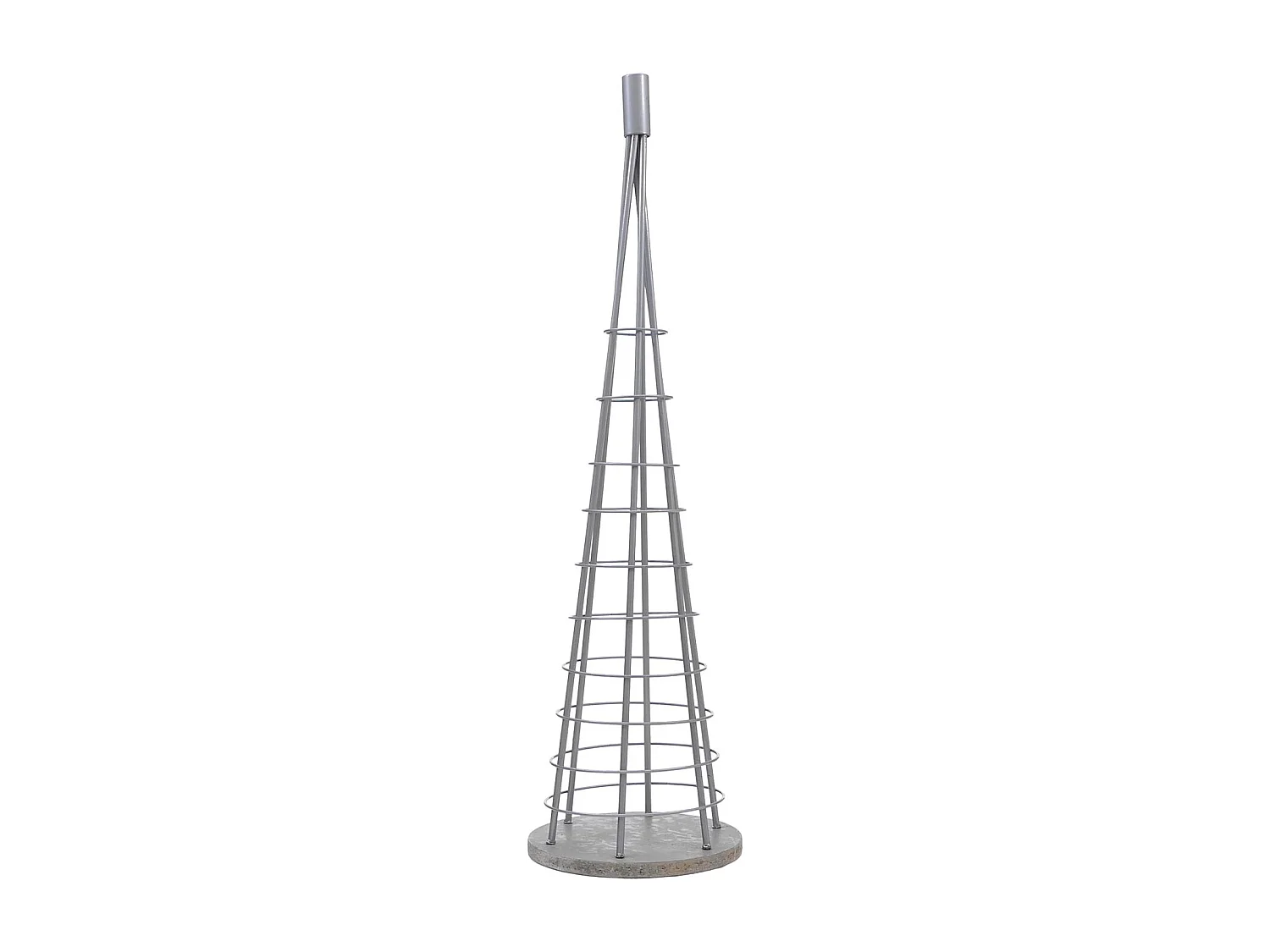Decorative tree MCW-O91,  silver-coloured