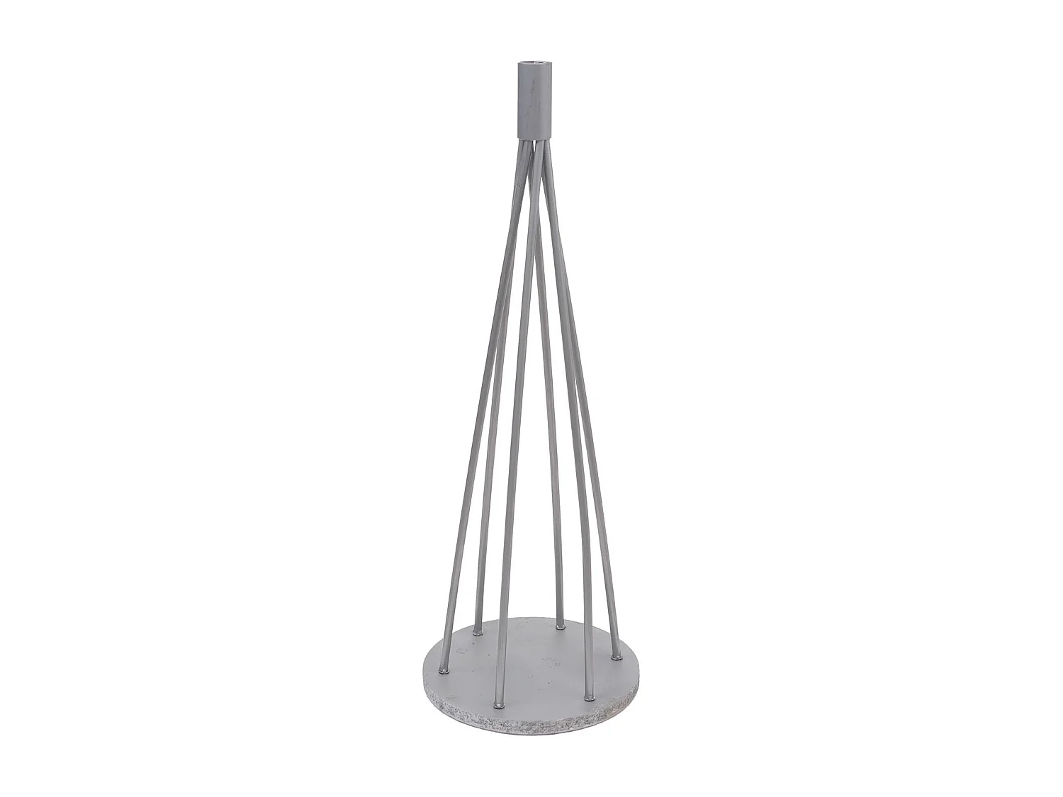 Decorative tree MCW-O91,  silver-coloured
