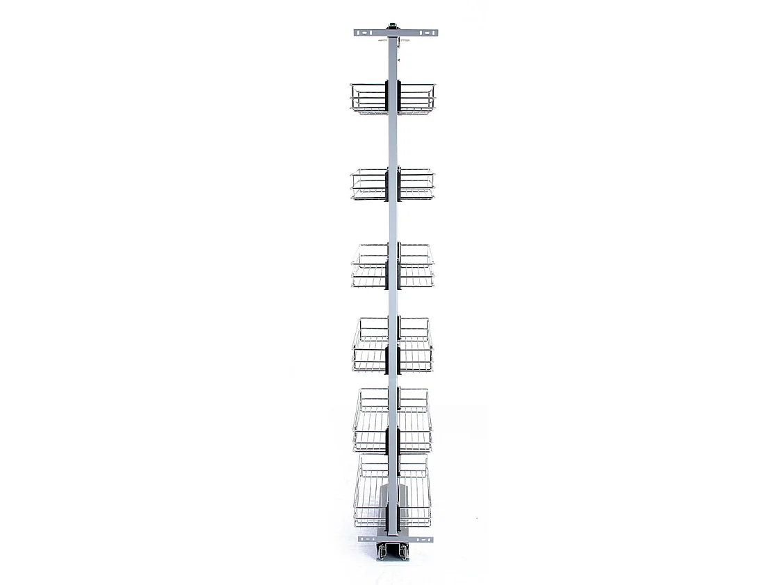 Wysuwana szafka kuchenna KuKoo z cichym domykiem – 46 cm gł. x 170-195 cm wys.