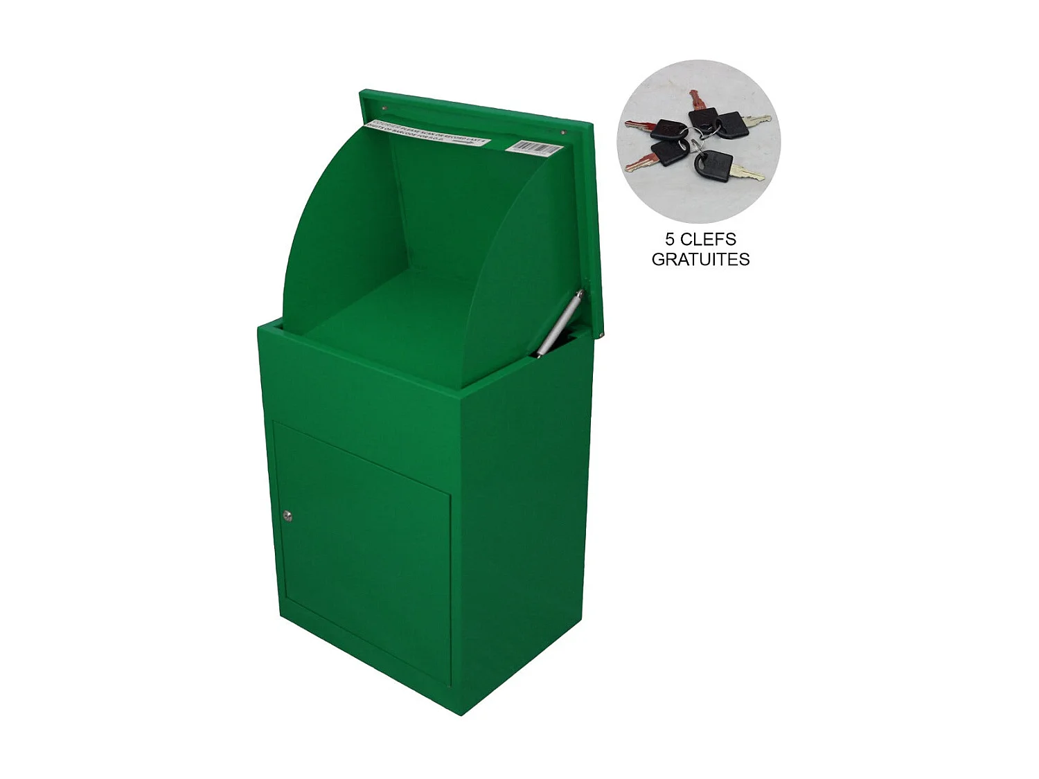 Boîte à Parcels Verte