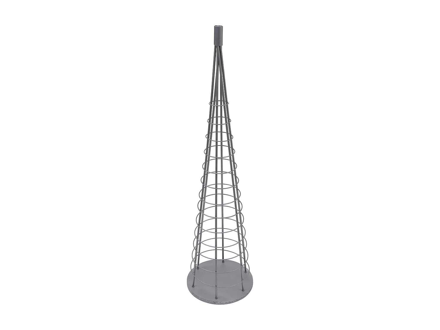 Decorative tree MCW-O91,  silver-coloured